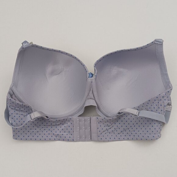 2 Pack Women's Full Coverage Plain Underwire Support Push Up Bra 38D Lilac - NWT - Picture 3 of 7